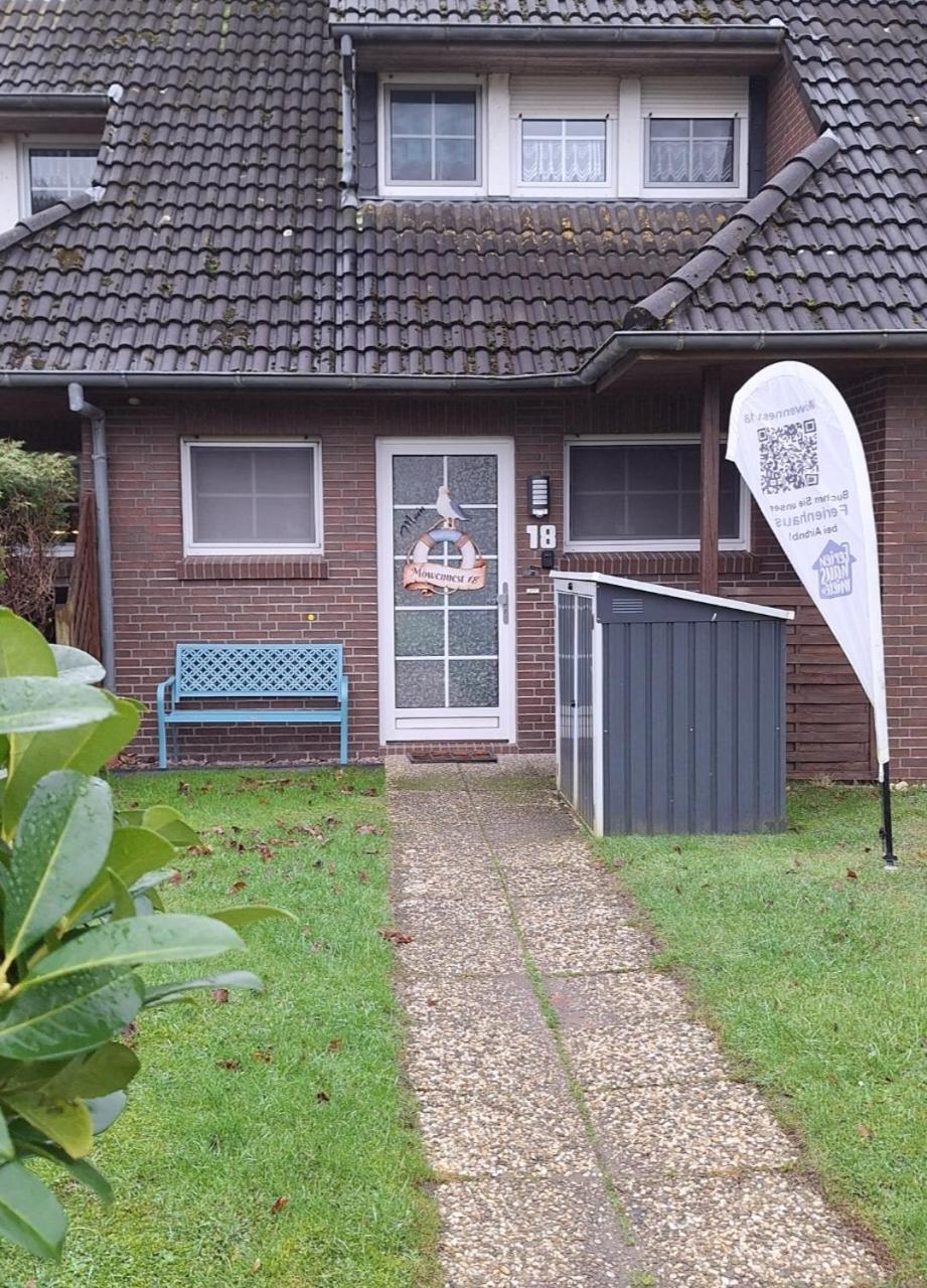 Ferienhaus Moewennest 18, Butjadingen, Tossens, Sauna, Strandkorb, Nordsee, 97Qm, 3 Schlafzimmer Ngoại thất bức ảnh